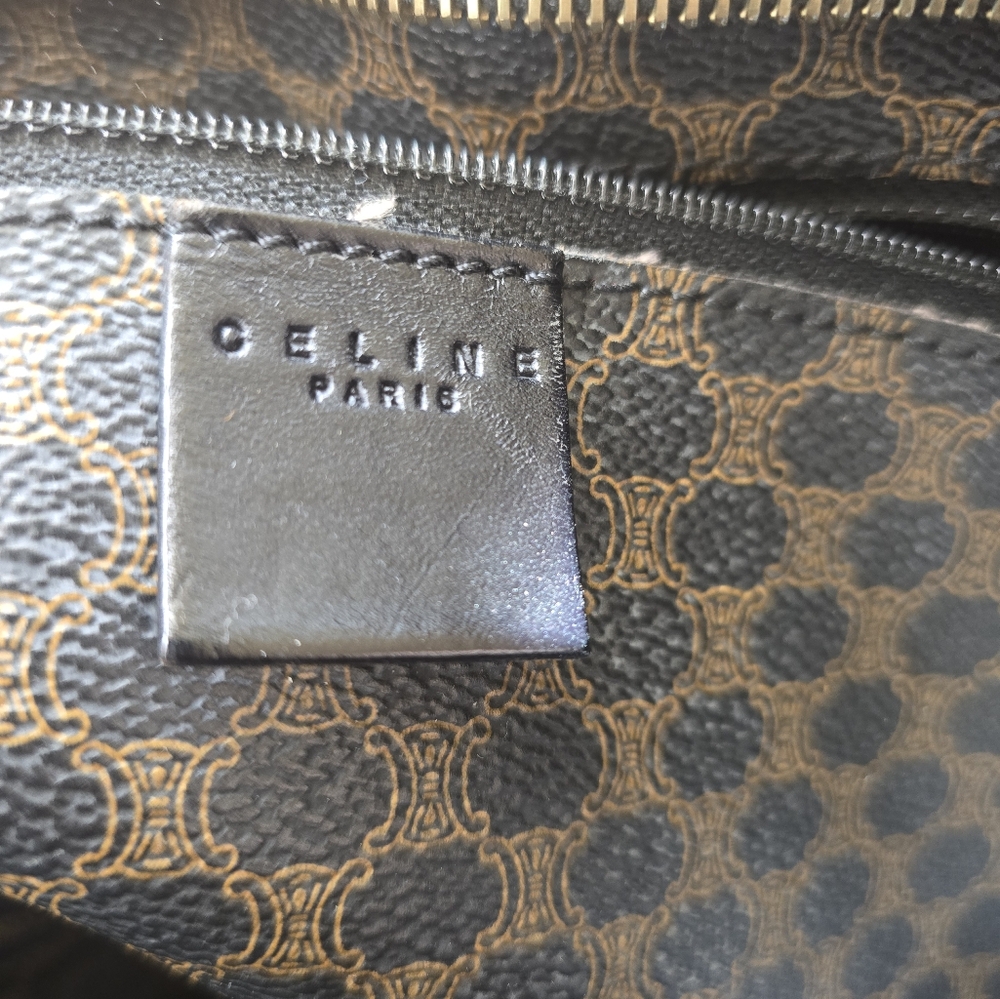 Celine Black and Brown Tote Bag - Picture 7 of 9